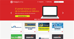 Desktop Screenshot of maquiventa.com