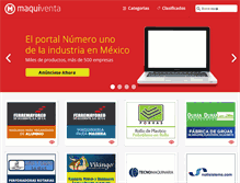 Tablet Screenshot of maquiventa.com